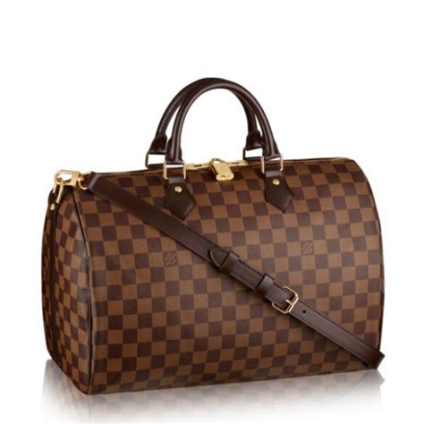 louis vuitton damier ebene canvas speedy bandouliere 35 n41366|louis vuitton speedy bandoulière 35.